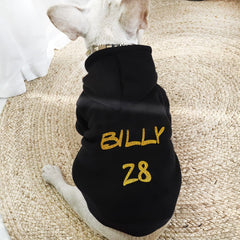 Custom Dog Cat Hoodie Clothes French Bulldog Puppy Dog Coat Sweatshirt Cotton Winter Dog Cat Clothing Shirt Chihuahua Yorkshire - Wowza