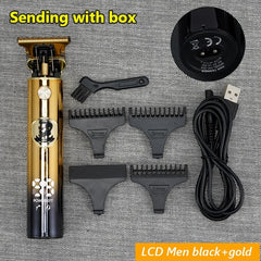 T9 USB Electric Hair Cutting Machine Rechargeable New Hair Clipper Man Shaver Trimmer For Men Barber Professional Beard Trimmer