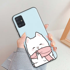 Case For Samsung A51 Case on A51 6.5" Soft TPU Silicone Cover Phone Case For Samsung Galaxy A51 A 51 Lion Back Cover GalaxyA51