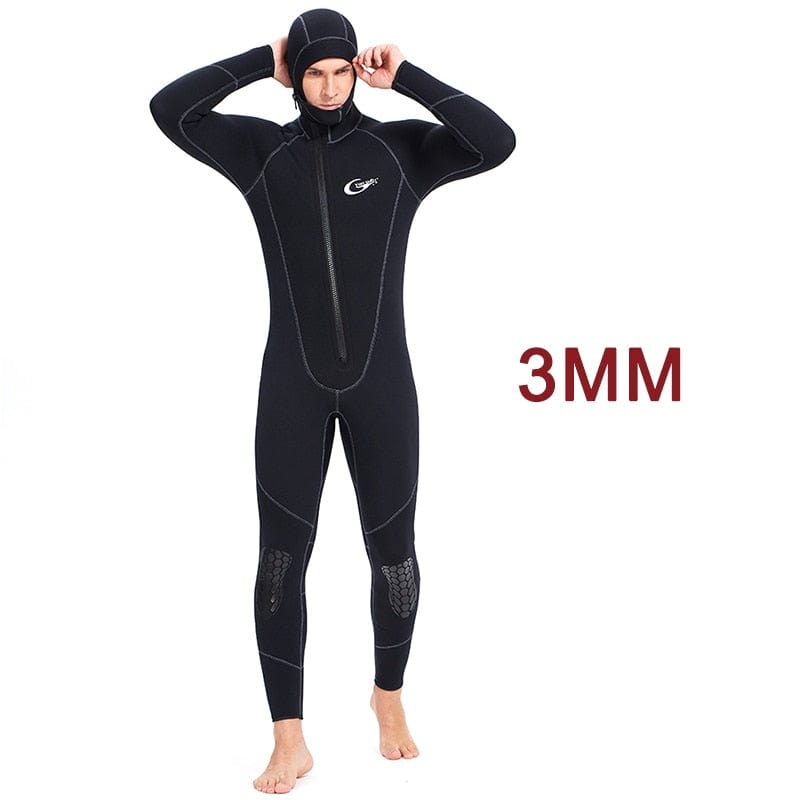 YONSUB Wetsuit 5mm / 3mm / 1.5mm / 7mm Scuba Diving Suit Men Neoprene Underwater Hunting Surfing Front Zipper Spearfishing