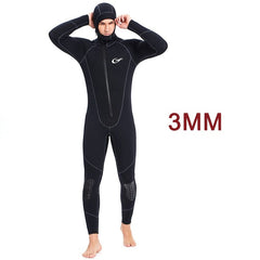 YONSUB Wetsuit 5mm / 3mm / 1.5mm / 7mm Scuba Diving Suit Men Neoprene Underwater Hunting Surfing Front Zipper Spearfishing