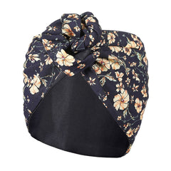 MOLANS New Floral Printing Elastic Bandana Wire Headband Knotted Fashion Tie Scarf Hairband Headdress for Women Hair Accessories