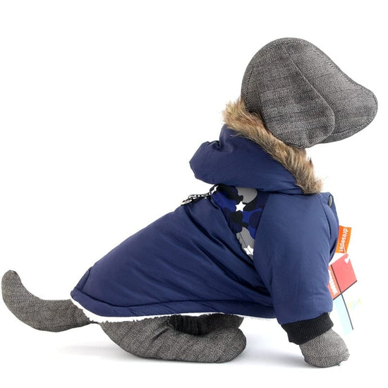 Winter Pet Dog Clothes Warm For Small Dogs Pets Puppy Costume French Bulldog Outfit Coat Waterproof Jacket Chihuahua Clothing - Wowza