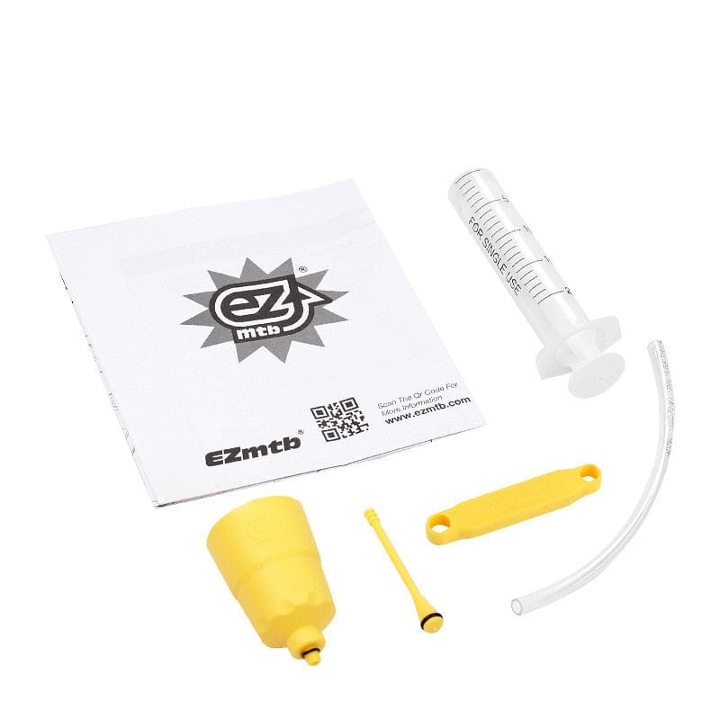 Ezmtb Hydraulic Mineral/ DOT 2 in 1 Brake Bleed Kit for Full Series of Shimano/ Avid Tektro Magura Formula Hayes