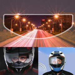 Universal Motorcycle Helmet Optional Clear Rainproof Film Anti Rain Clear Anti-Fog Patch Screen for K3 K4 AX8 LS2 HJC MT Helmets