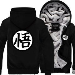 Autumn Winter Jackets Anime Sweatshirt Men Fashion Streetwear Fleece Hoody Men's Sportswear  Jacket