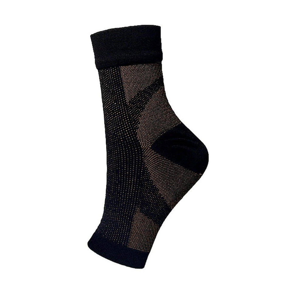 Foot angel anti fatigue compression foot sleeve Ankle Support Running Cycle Basketball Sports Socks Outdoor Men Ankle Brace Sock