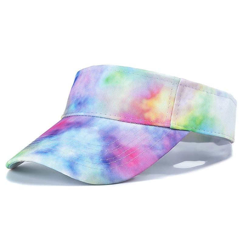 New Fashion Women Tie Dye Cap Multicolor Irregular Print Baseball Cap Female Outdoor Streetwear Summer Caps Hats