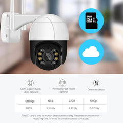 1080P Outdoor Video Camera PTZ Wifi IP 4X Digital Zoom AI Human Detect Wireless Camera H.265 P2P Audio 2MP 3MP Security CCTV Camera