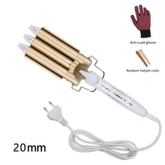 Professional Hair Tools Curling Iron Ceramic Triple Barrel Hair Styler Hair Waver Styling Tools Hair Curlers Electric Curling