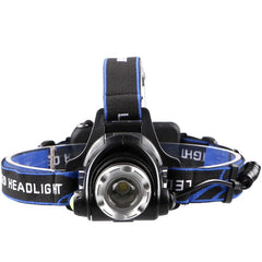 LED Headlamp 18650 DC Rechargeable Headlight Zoomable Head Lamp Waterproof Head Light High Lumens Head Flashlight