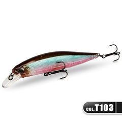 MEREDITH JERK MINNOW 100F 14g  Floating Wobbler Fishing Lure 24Color Minnow Lure Hard Bait Quality Professional Depth0.8-1.0m