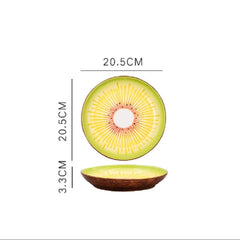 Fruit Shaped Ceramic Salad Plate Creative Cute Household Snack Dish - Wowza