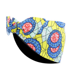 African Pattern Print Headband for Women Twist Style Hair Band Salon Make Up Hair Wrap Headwear Turban Ladies Hair Accessories