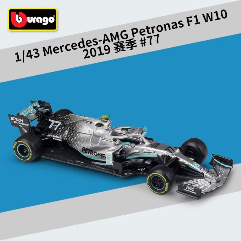 Bburago 1:43 2021 F1 Red Bull Racing RB16B 33# Verstappen 11# Sergio Perez Formula one Simulation alloy super toy car model