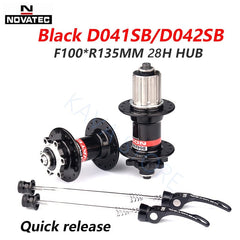 Novatec Hub D041SB D042SB Mountain Bike Disc Card Brake 28/32/36 Holes MTB Road Bicycle Bearing 36H Hubs 8/9/10/11/12 Speed