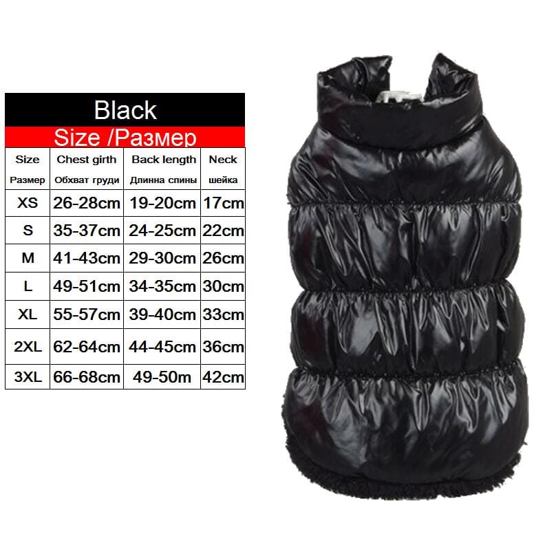 Warm Dog Clothes Winter Fleece Inside Bulldog Pet Vest Puppy Outfit Dog Jackets Windproof 8 Color Clothes for Medium Large Dogs - Wowza