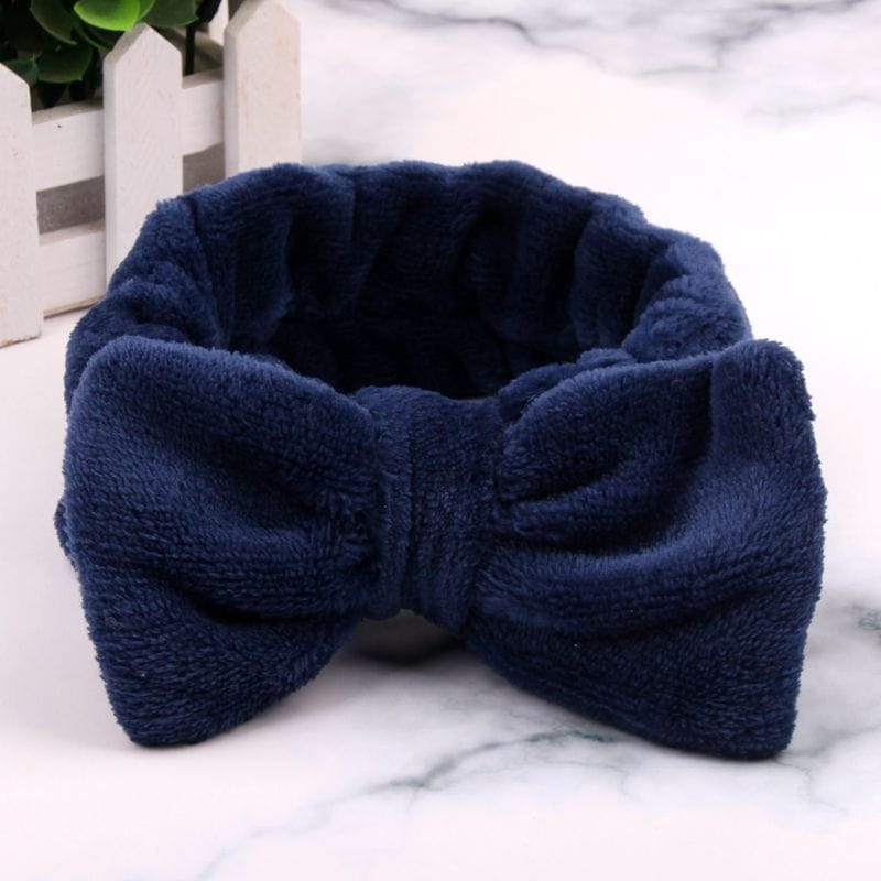 New Letter "OMG" Coral Fleece Soft Bow Headbands for women Girls Cute Hair Holder Hairbands Hair Bands Headwear Hair Accessories