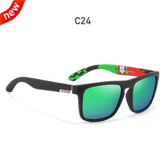 Fashion Guy's Sun Glasses From KDEAM Polarized Sunglasses Men Classic Design All-Fit Mirror Sunglass With Brand Box CE