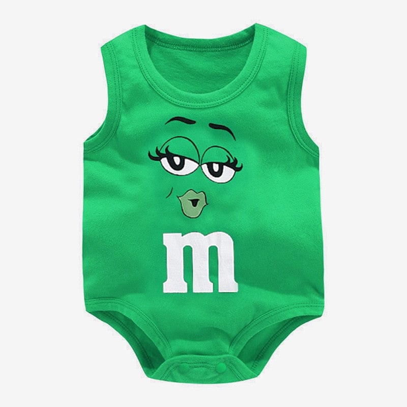 Summer Sleeveless Animal Bodysuit Newborn Baby Boy Bodysuit cotton funny swimsuit Body Baby Girl costume Minibabies short home