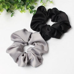 2pcs/lot Stripes And Dots Elastic Scrunchies New Hot Ponytail Holder Hairband Hair Rope Tie Fashion Stipe For Women Girls