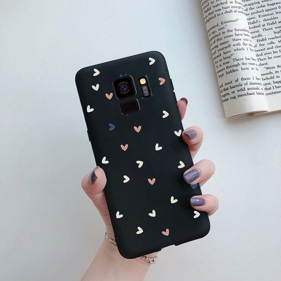 For Cover Samsung S9 S 9 Plus Case Soft Silicone Cute Bumper Protector Fundas on Samsung Galaxy S9 Plus S9 Phone Case Back Cover