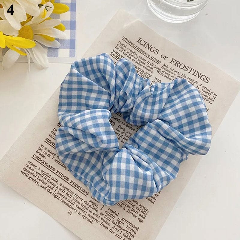 Korean Women Scrunchie Hearwear Girls Hair Tie Lady Scrunchies Ponytail Hair Female Holder Rope Pineapple Print Hair Accessories