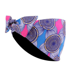 African Pattern Print Headband for Women Twist Style Hair Band Salon Make Up Hair Wrap Headwear Turban Ladies Hair Accessories