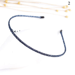 Girls Shiny Luxury Rhinestone Hair Band High Quality Diamond Pearls Hair Hoop Accessories for Women Crystal Headbands Ornaments