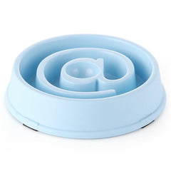 Pet Slow Eating Feeder Fish Bone Shape Dog Bowl Dog Feeding Food Bowls Bloat Stop Healthy Interactive Puppy Food Plate Dishes