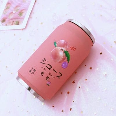 Creative Stainless Steel Japan Juice Candy Color Drink Cans Thermos Portable Unisex Students Personality Trendy Straw Cup - Wowza