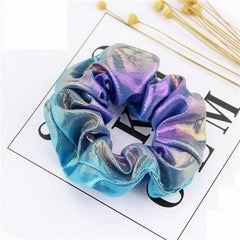 Korean Women Scrunchie Hearwear Girls Hair Tie Lady Scrunchies Ponytail Hair Female Holder Rope Pineapple Print Hair Accessories