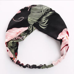 2021 New Design Fashion Women Summer Style Headbands Bohemian Girl Cross Turban Bandage Bandanas Hairbands Hair Accessories