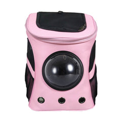 Large Pet Backpack Portable Space Capsule Breathable Window Cat Carrier Dog Bag Pets Products Accessories Portable Travel Bags - Wowza