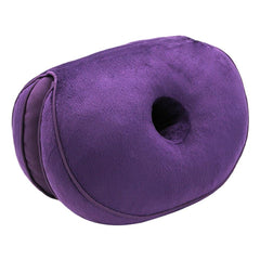 Women Dual Comfort Orthopedic Cushion Pelvis Pillow Lift Hips Up Seat Cushion for Pressure Relief