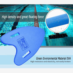 Children's Swimming Board Floating Plate A Shape EVA Back Float Kickboard Outdoor Swimming Beginner Training Safety Accessories