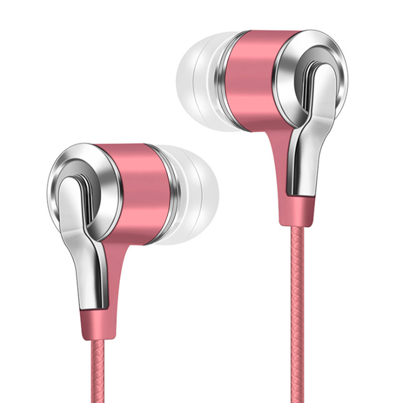 Xnyocn Earphones 3.5mm In-Ear 1.2m Wired Control Sport Headset Wired Headphones For Huawei Honor Smartphone With Microphone