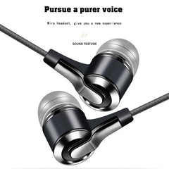 Xnyocn Earphones 3.5mm In-Ear 1.2m Wired Control Sport Headset Wired Headphones For Huawei Honor Smartphone With Microphone