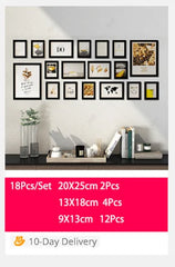 Wooden Photo Frame For Wall Hanging 10X15 15X20 20X25cm A4 Wood Picture Frame Stand For Pictures