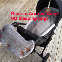 Newborn Baby Winter Warm Sleeping Bags Infant Button Knit Swaddle Wrap Swaddling Stroller Wrap Toddler Blanket Sleeping Bags