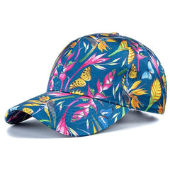 New Fashion Women Tie Dye Cap Multicolor Irregular Print Baseball Cap Female Outdoor Streetwear Summer Caps Hats