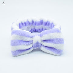 New Letter "OMG" Coral Fleece Soft Bow Headbands for women Girls Cute Hair Holder Hairbands Hair Bands Headwear Hair Accessories