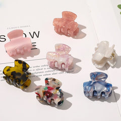 Hair Claw Clips Barrette Clamp Jelly Colors Acrylic Ponytail Crab Girls Hair  Hairpin Hair Styling Accessories For Women