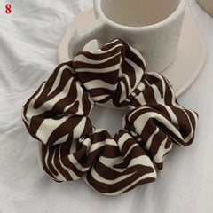 Korean Women Scrunchie Hearwear Girls Hair Tie Lady Scrunchies Ponytail Hair Female Holder Rope Pineapple Print Hair Accessories