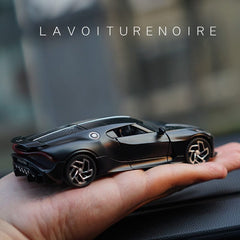 1:32 Bugatti La Voiture Noire Black Dragon Supercar Toy Alloy Car Diecasts & Toy Vehicles Car Model Car Toys For Children