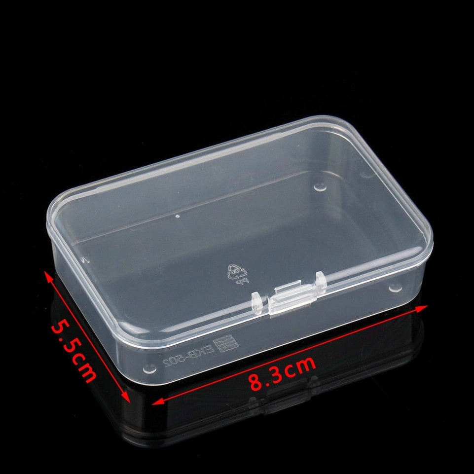 Plastic Jewelry Boxes Plastic Tool Box Adjustable Craft Organizer Storage Beads Bracelet Jewelry Boxes Packaging