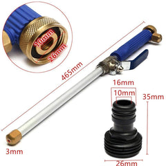 Meijuner Car High Pressure Water Gun 46cm Jet Garden Washer Hose Wand Nozzle Sprayer Watering Spray Sprinkler Cleaning Tool