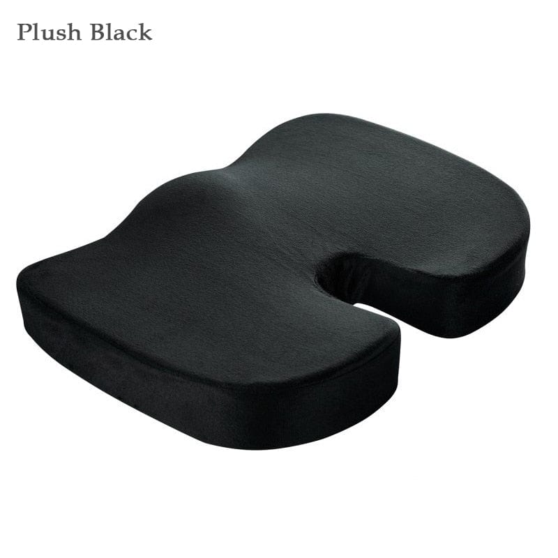 Orthopedics Hemorrhoids Seat Cushion Memory Foam Car Rebound Cushion Office Chair Lumbar Support Pain Relief Breathable Pillow