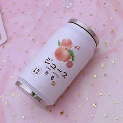 Creative Stainless Steel Japan Juice Candy Color Drink Cans Thermos Portable Unisex Students Personality Trendy Straw Cup - Wowza