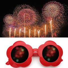 2021 Heart Shape Special Effect Glasses Heart Shape Party Eyewear Night Light Change Fashion Birthday Sun Glasses